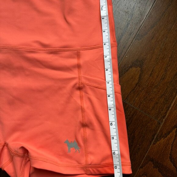 Wild South Coral workout shorts with pockets - Picture 7 of 7